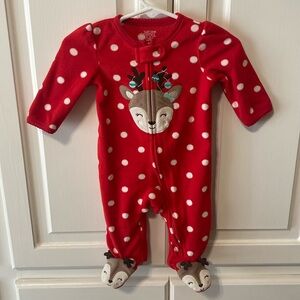 Carters 3M fleece sleeper